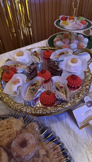 Moroccan pastries platter